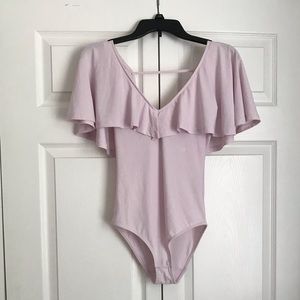 Leith V-neck Bodysuit. NEVER WORN.